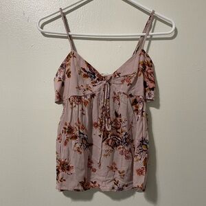 American Eagle Floral Tank Top